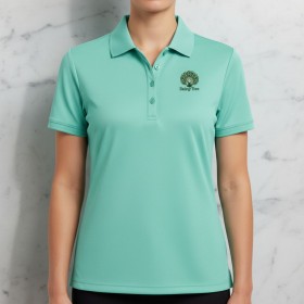 Lightweight Comfortable Women's Round Neck Polo Shirt