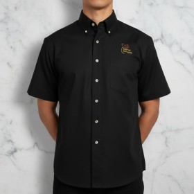 Premium Washed Cotton Short-Sleeve Shirt