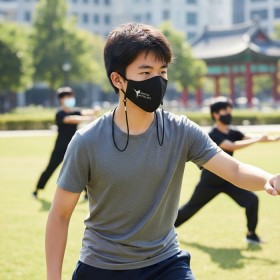 Adjustable Dual-Layer Youth Face Mask