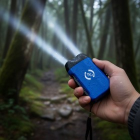 手握式自充電LED手電筒