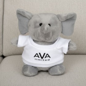 Cute Elephant Plush Bag Toy