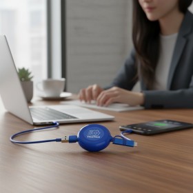 Portable Dual-Interface Charging Cable