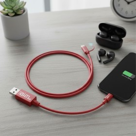 Dual-Color LED Charging Cable