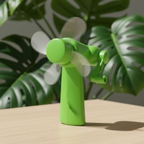 便攜式手搖風扇