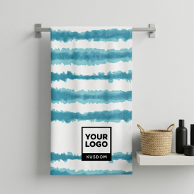 Vibrant Wave Beach Towel