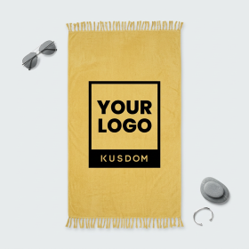 Eco-friendly Velvet Beach Towel - Multiple Colors Available