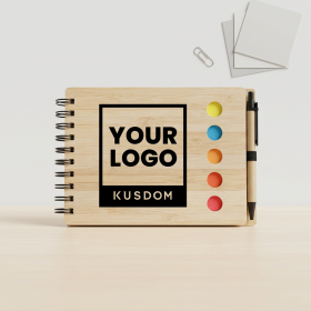 Eco-Friendly Portable Notebook and Notepad Set