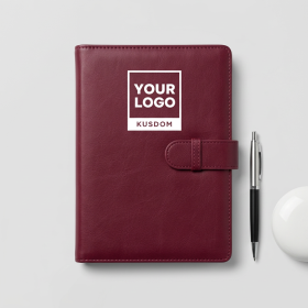Elegant Snap Closure Notebook
