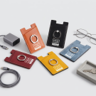 PU Card Holder Phone Stand