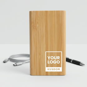 Bamboo Portable Power Bank