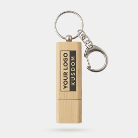 Eco-Friendly Bamboo 64GB USB Drive