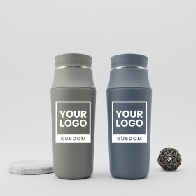 Double-Layer Insulated Travel Mug