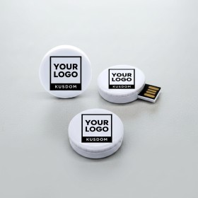 Mini Round Data Storage Device