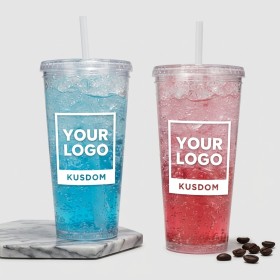 Double-Layer Chilled Drink Cup