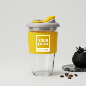 Eco-Friendly Glass Coffee Mug