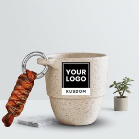 Eco-Friendly Coffee Grounds Camping Mug
